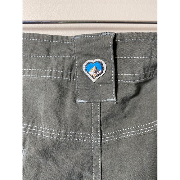 Kuhl Womens Cargo Splash Shorts Gray Outdoor Hiking Casual inseam 11.5" Size 14 - Picture 4 of 5